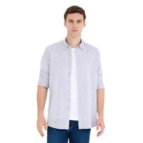 Pierre Cardin 50265119-VR034 Limon Desenli Erkek Gömlek