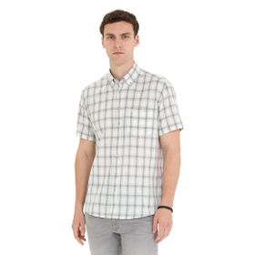 Pierre Cardin 50265122-VR024 Gri Desenli Erkek Gömlek