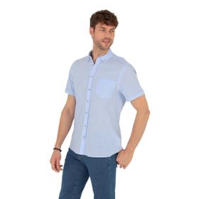 Pierre Cardin 50268184-VR003 Açık Mavi Erkek Gömlek