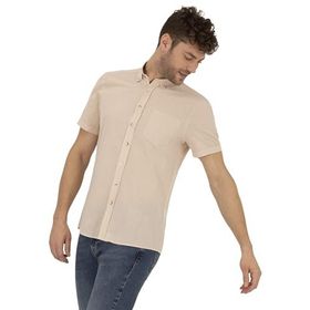 Pierre Cardin 50268184-VR011 Bej Erkek Gömlek