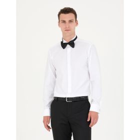Pierre Cardin 50268189-VR013 Beyaz Erkek Gömlek