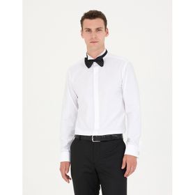 Pierre Cardin 50268189-VR013 Beyaz Erkek Gömlek