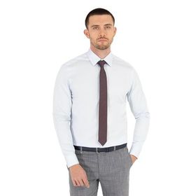 Pierre Cardin 50268201-VR003 Açık Mavi Basic Erkek Gömlek