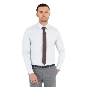 Pierre Cardin 50268201-VR003 Açık Mavi Basic Erkek Gömlek