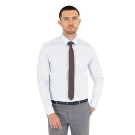 Pierre Cardin 50268201-VR003 Açık Mavi Basic Erkek Gömlek