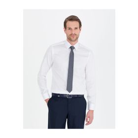 Pierre Cardin 50268201-VR013 Beyaz Erkek Gömlek
