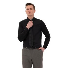 Pierre Cardin 50268201-VR046 Siyah Erkek Gömlek