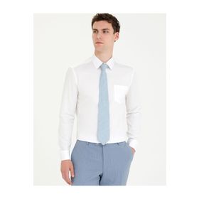 Pierre Cardin 50268202-VR013 Beyaz Erkek Gömlek