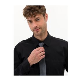 Pierre Cardin 50268202-VR046 Siyah Erkek Gömlek