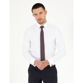 Pierre Cardin 50268204-VR013 Beyaz Erkek Gömlek