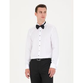 Pierre Cardin 50268205-VR013 Beyaz Erkek Gömlek