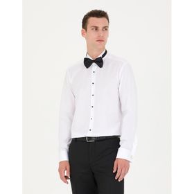 Pierre Cardin 50268205-VR013 Beyaz Erkek Gömlek