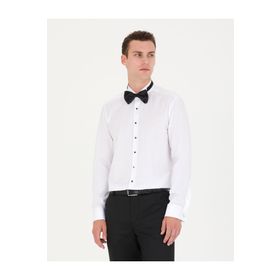 Pierre Cardin 50268205-VR013 Beyaz Erkek Gömlek
