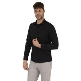 Pierre Cardin 50268227-VR046 Siyah Erkek Gömlek