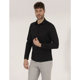 Pierre Cardin 50268227-VR046 Siyah Erkek Gömlek