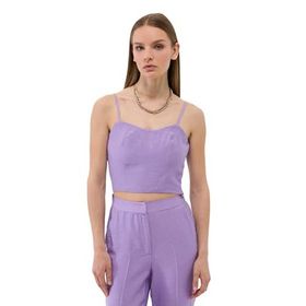 Pierre Cardin 50269351-VR149 Eflatun Kadın Bluz