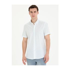 Pierre Cardin 50269429-VR059 Açık Lacivert Erkek Gömlek