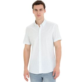 Pierre Cardin 50269429-VR059 Açık Lacivert Erkek Gömlek