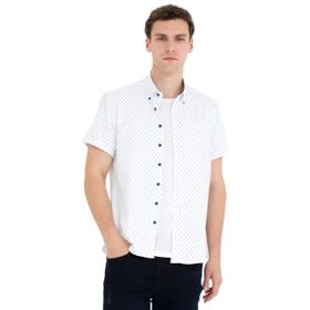 Pierre Cardin 50269453-VR059 Açık Lacivert Erkek Gömlek
