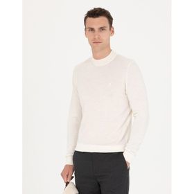 Pierre Cardin 50270049-VR019 Ekru Erkek Kazak