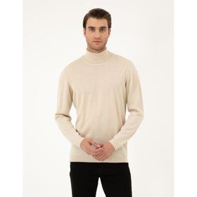 Pierre Cardin 50270052-VR011 Bej Erkek Kazak