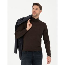 Pierre Cardin 50270052-VR029 Kahverengi Erkek Kazak