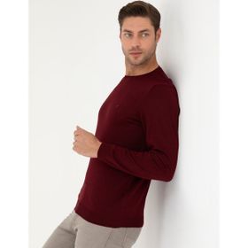 Pierre Cardin 50270054-VR030 Kırmızı Erkek Kazak