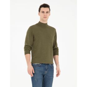 Pierre Cardin 50270055-VR092 Açık Yeşil Erkek Kazak