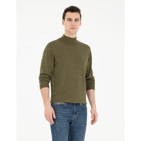 Pierre Cardin 50270055-VR092 Açık Yeşil Erkek Kazak