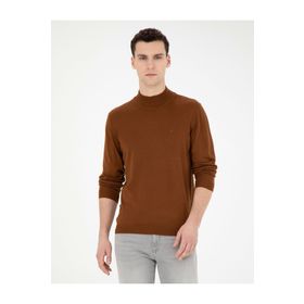 Pierre Cardin 50270055-VR099 Taba Erkek Kazak