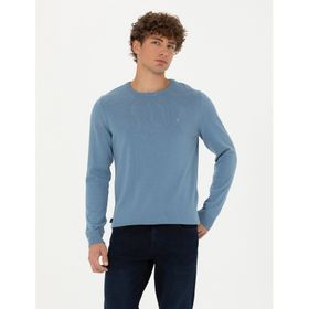 Pierre Cardin 50270179-VR032 Koyu Mavi Erkek Kazak