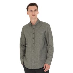 Pierre Cardin 50274660-VR054 Yeşil Desenli Erkek Gömlek