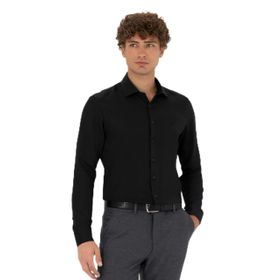 Pierre Cardin 50275692-VR046 Siyah Desenli Erkek Gömlek
