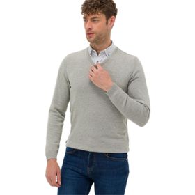 Pierre Cardin 50276156-VR091 Açık Gri Melanj Erkek Kazak