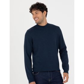 Pierre Cardin 50276158-VR120 Lacivert Melanj Erkek Kazak