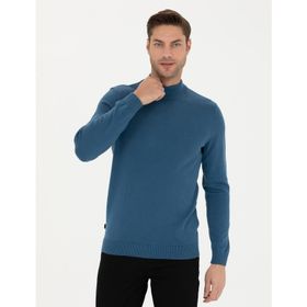 Pierre Cardin 50276161-VR077 Kobalt Erkek Kazak