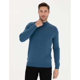 Pierre Cardin 50276161-VR077 Kobalt Erkek Kazak