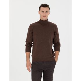 Pierre Cardin 50276162-VR158 Kahverengi Erkek Kazak