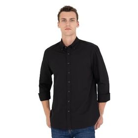 Pierre Cardin 50276553-VR046 Siyah Desenli Erkek Gömlek