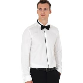 Pierre Cardin 50277130-VR013 Beyaz Smokin Erkek Gömlek