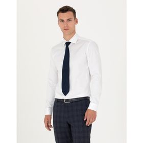 Pierre Cardin 50277141-VR013 Beyaz Erkek Gömlek