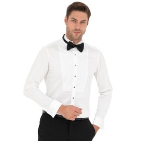 Pierre Cardin 50277142-VR013 Beyaz Erkek Gömlek