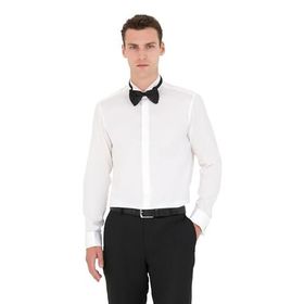 Pierre Cardin 50277143-VR013 Beyaz Smokin Erkek Gömlek