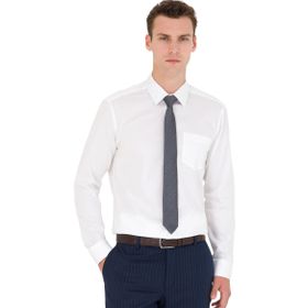 Pierre Cardin 50277146-VR013 Beyaz Erkek Gömlek