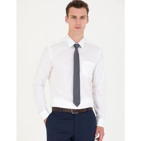 Pierre Cardin 50277146-VR013 Beyaz Erkek Gömlek
