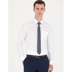 Pierre Cardin 50277146-VR013 Beyaz Erkek Gömlek