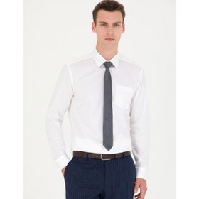 Pierre Cardin 50277146-VR013 Beyaz Erkek Gömlek