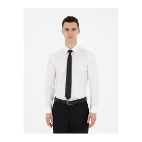 Pierre Cardin 50277147-VR013 Beyaz Erkek Gömlek