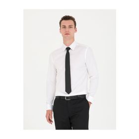 Pierre Cardin 50277147-VR013 Beyaz Erkek Gömlek