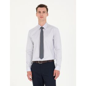Pierre Cardin 50277147-VR024 Gri Erkek Gömlek